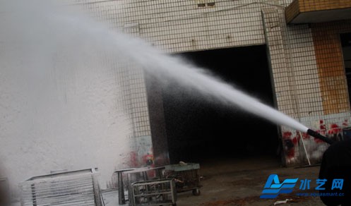 細水霧滅火系統要素分析之細水霧的噴流強度